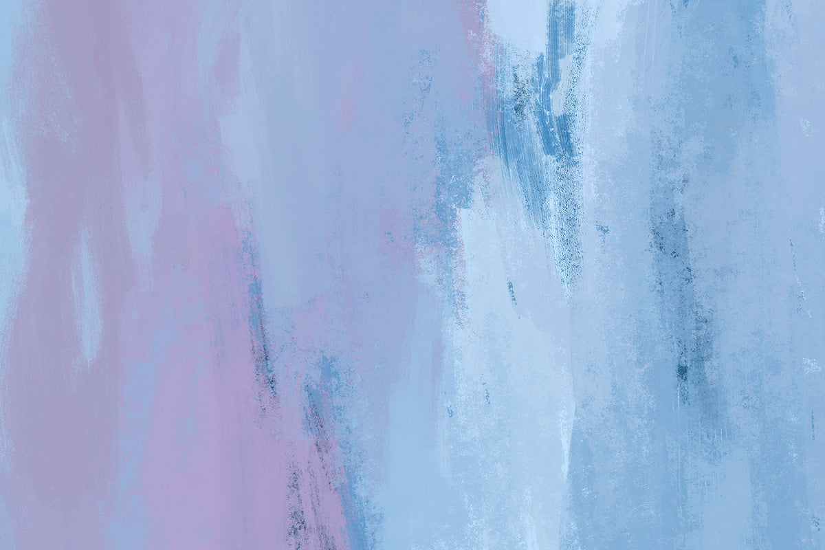 Detail image of painterly brush strokes.