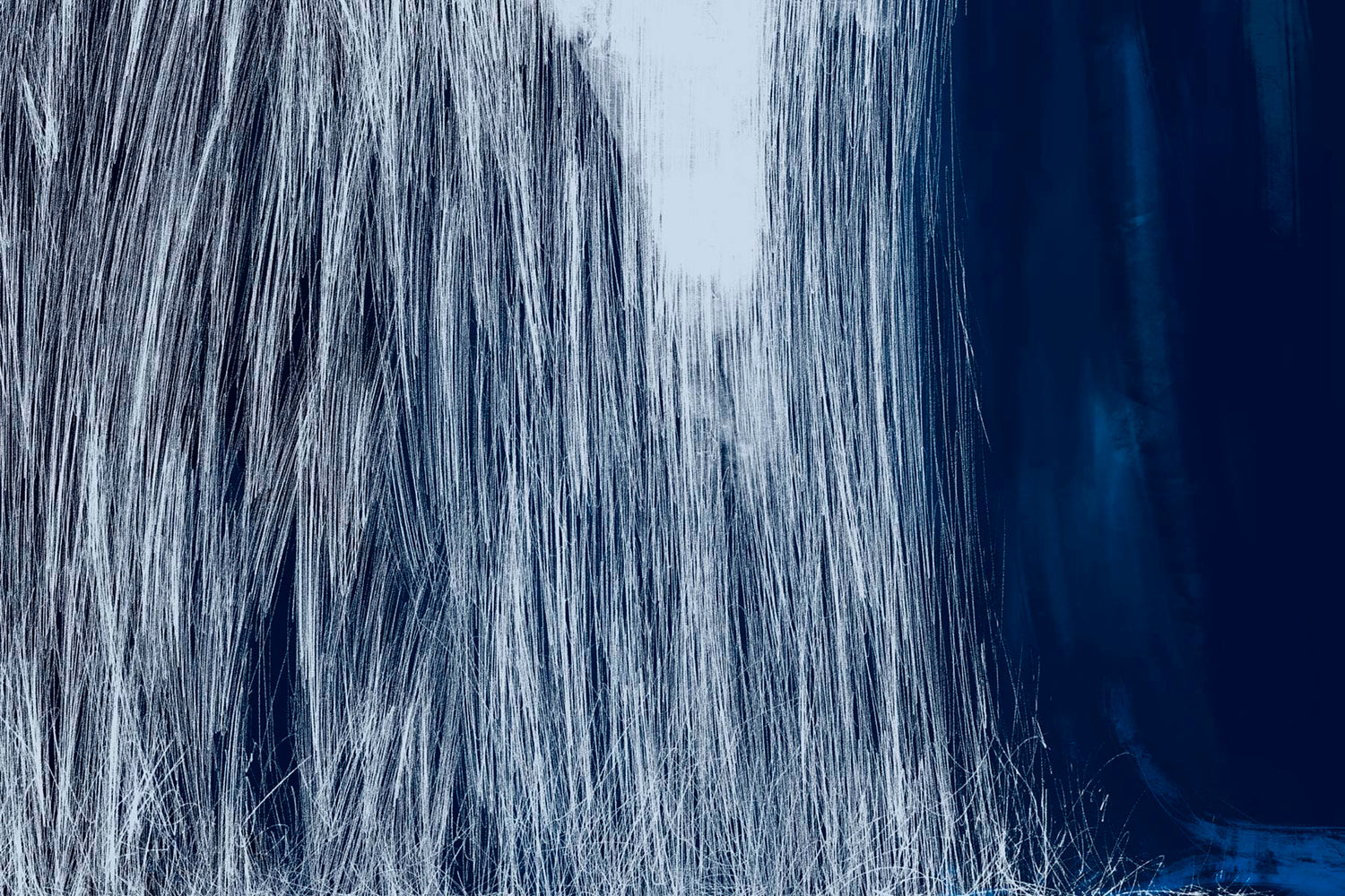 Detail image of rainfall. Water splatting.