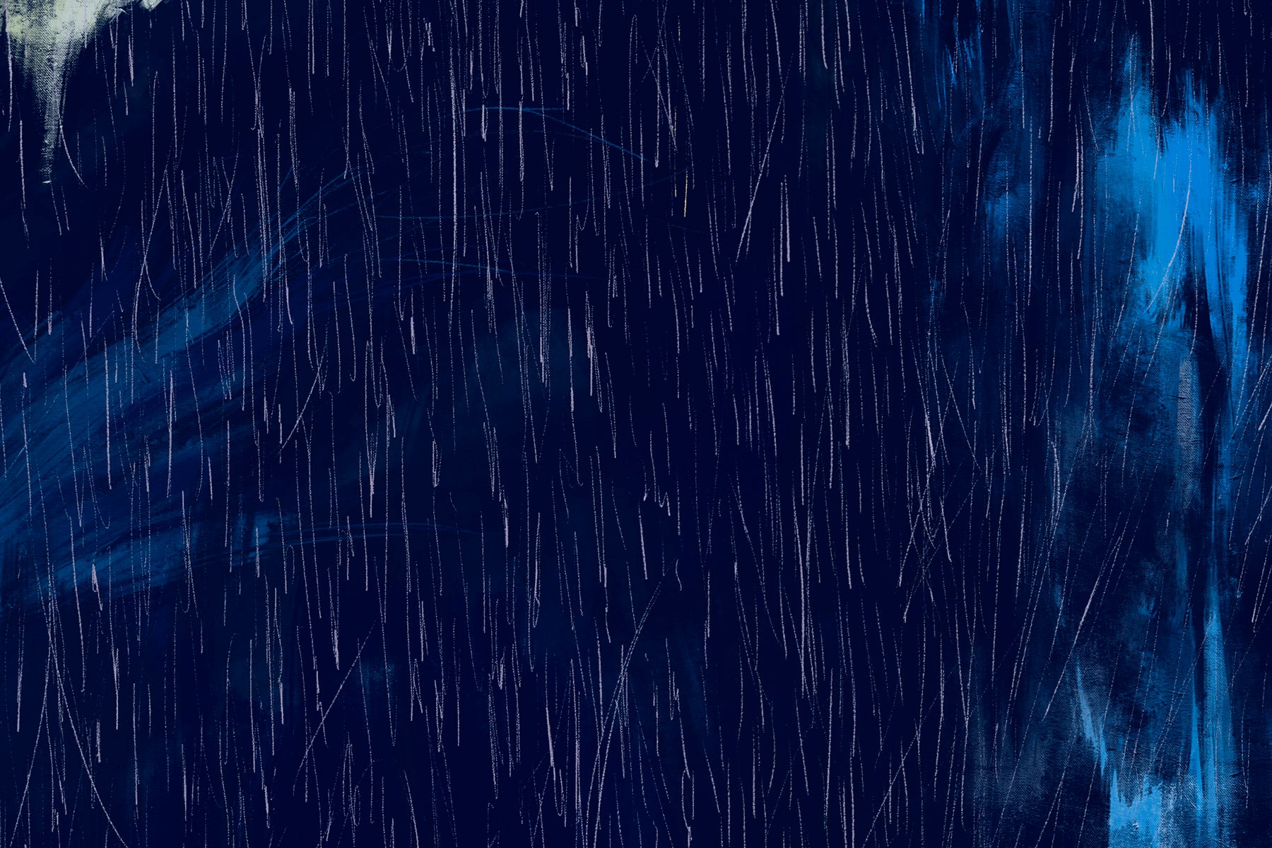 Detail image of rain drops.