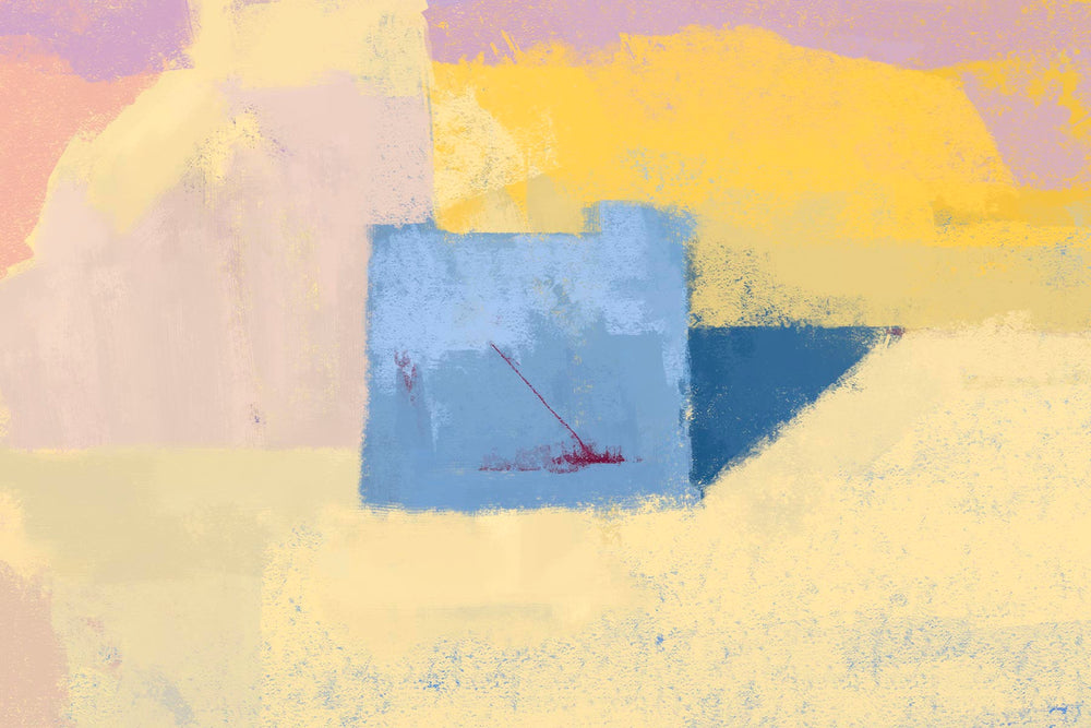 Detail image of a small room inside imaginary space with the piercing Light