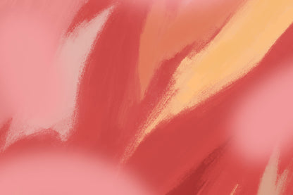 Detail image of painterly brush strokes.