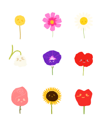 Hello, Flower! Book + Print