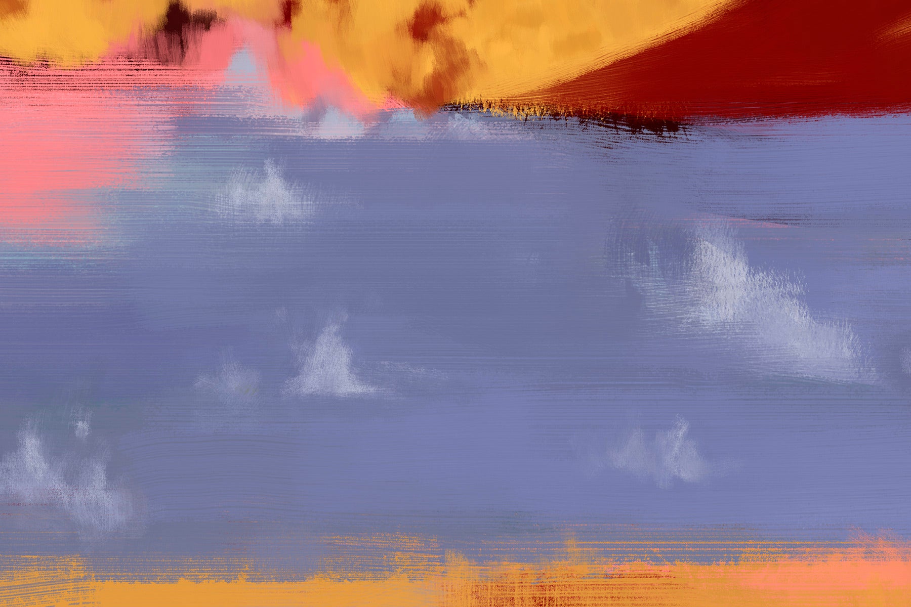 Detail image of a quiet river stream