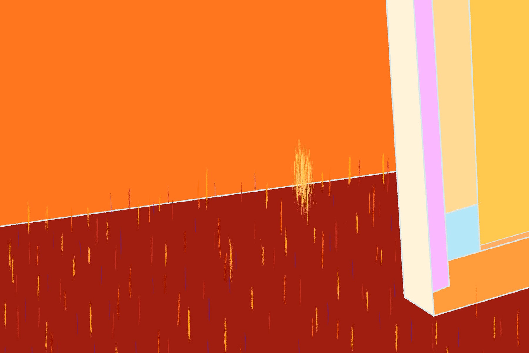 Detail image of speckle of Light