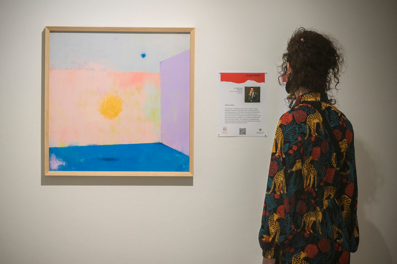 Installation view of artwork 'Kindling (TOC)' at Wayne State University